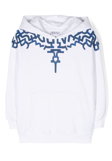 Felpa Marcelo Burlon Kids MARCELO BURLON KIDS | FELPE E TUTE | CBBB004S24FLE0020145